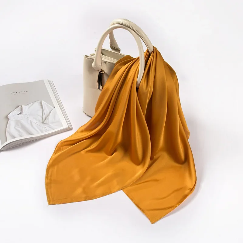 Satin-Schal für Damen 70cm Ein – Silk Neck Scarf Bewertung und Preis