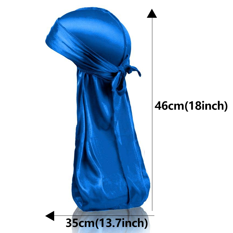 1-4Pcs Neue seide Durag Bandan – Bandana Doo Rag Bewertung und Preis