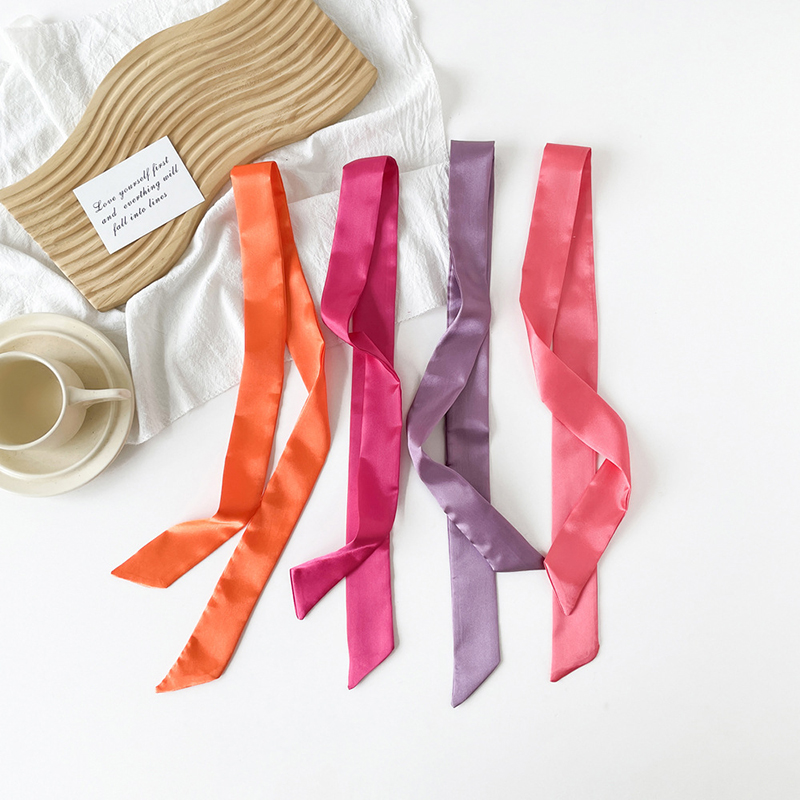 4 x 100 cm schmaler Schal aus  – Ascot Neck Scarf Bewertung und Preis