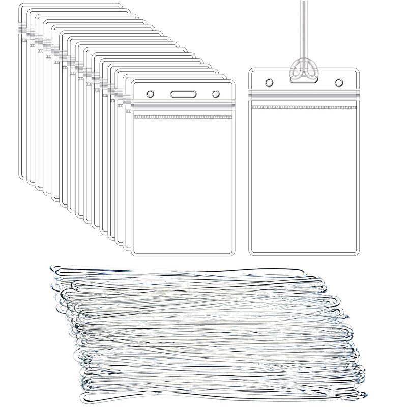Transparente Plastik-Ausweishü – Lanyard Badge Holder Bewertung und Preis